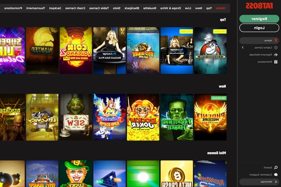 Fatboss Casino : Créez Votre Compte Joueur